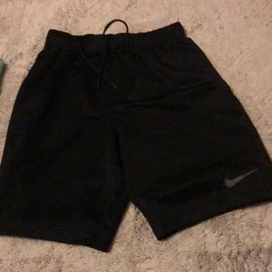 Nike black mens small shorts